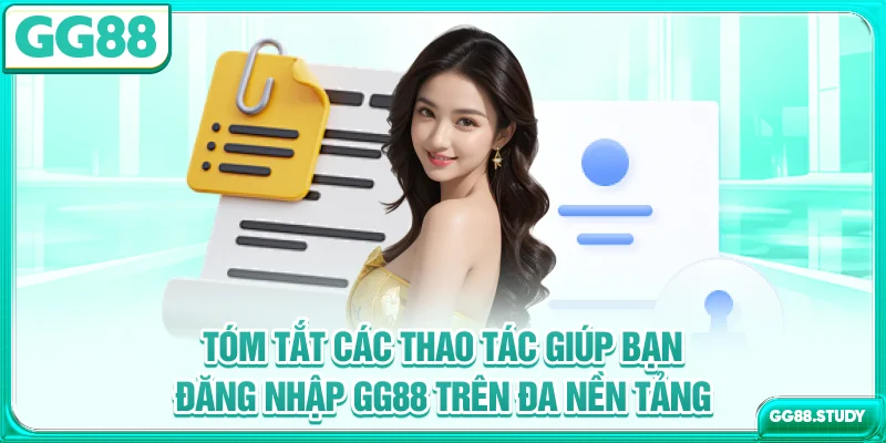Tóm tắt các thao tác giúp bạn đăng nhập GG88 trên đa nền tảng